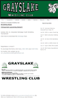 Mobile Screenshot of grayslakewrestlingclub.org